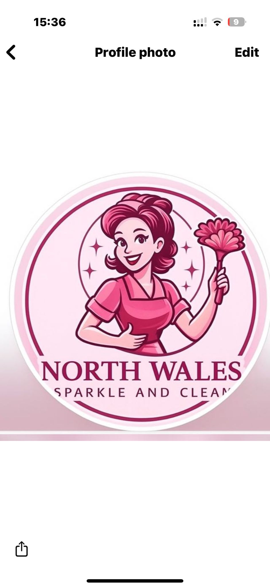 North Wales Sparkle & Clean Logo